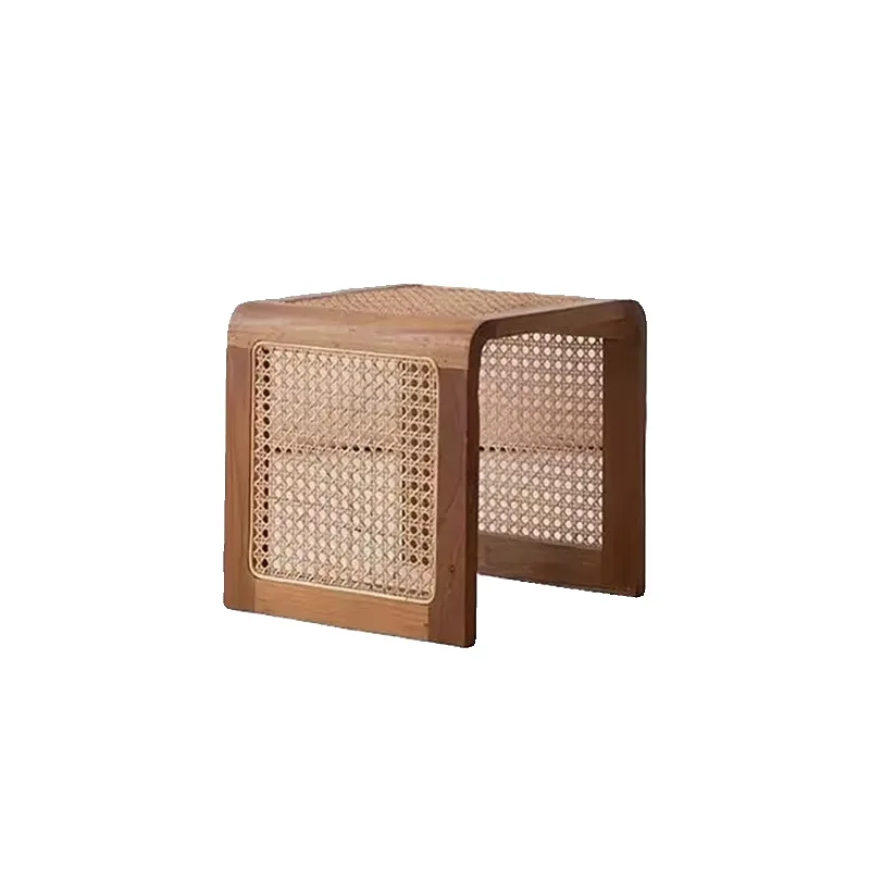

Retro, silent wind, shoe changing stool, door, entrance, solid wood vine