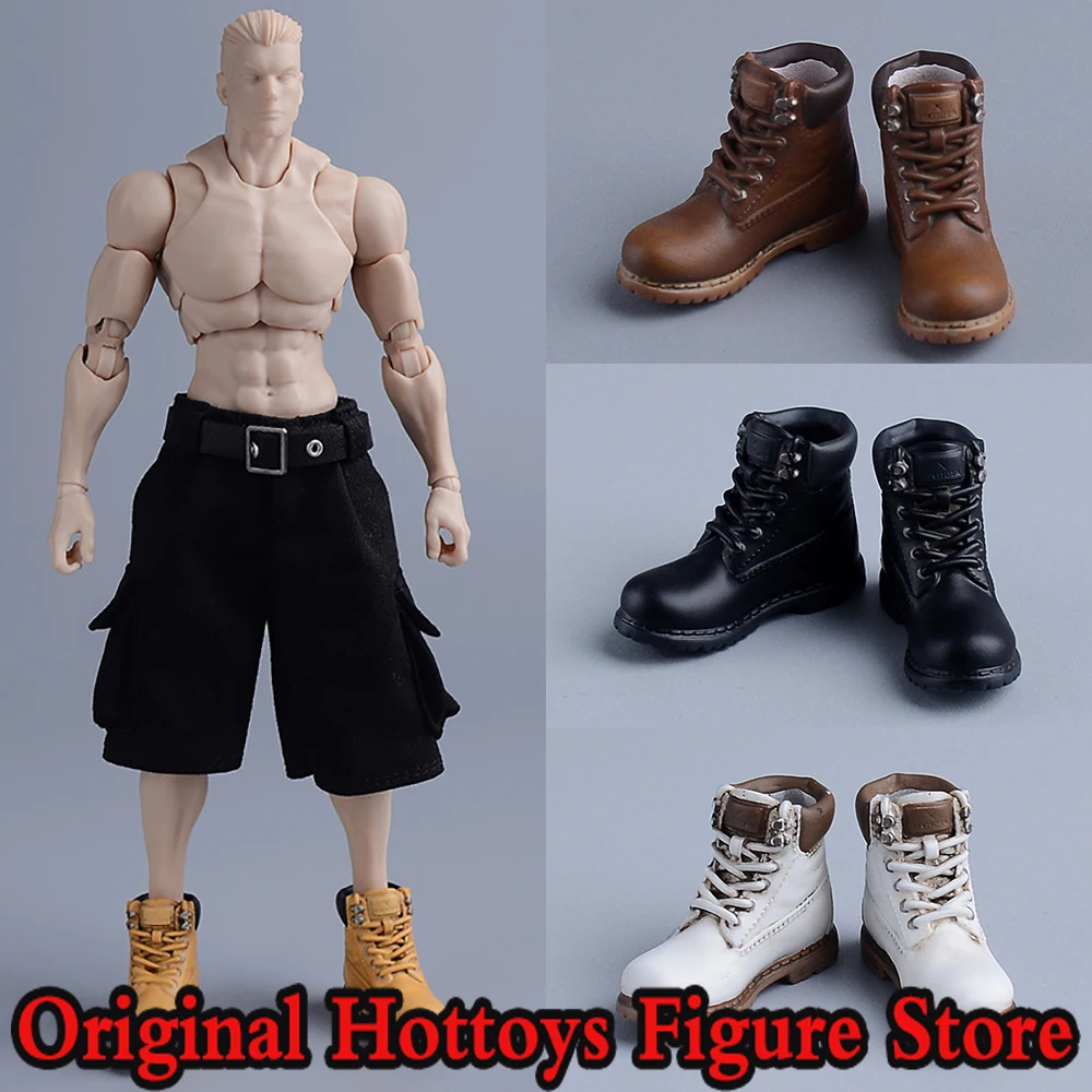 4 Styles 1/12 Scale Male Soldier Clothes Accessory Mountaineering Boots Sport Shoes For 6-inches Action Figure Model Doll