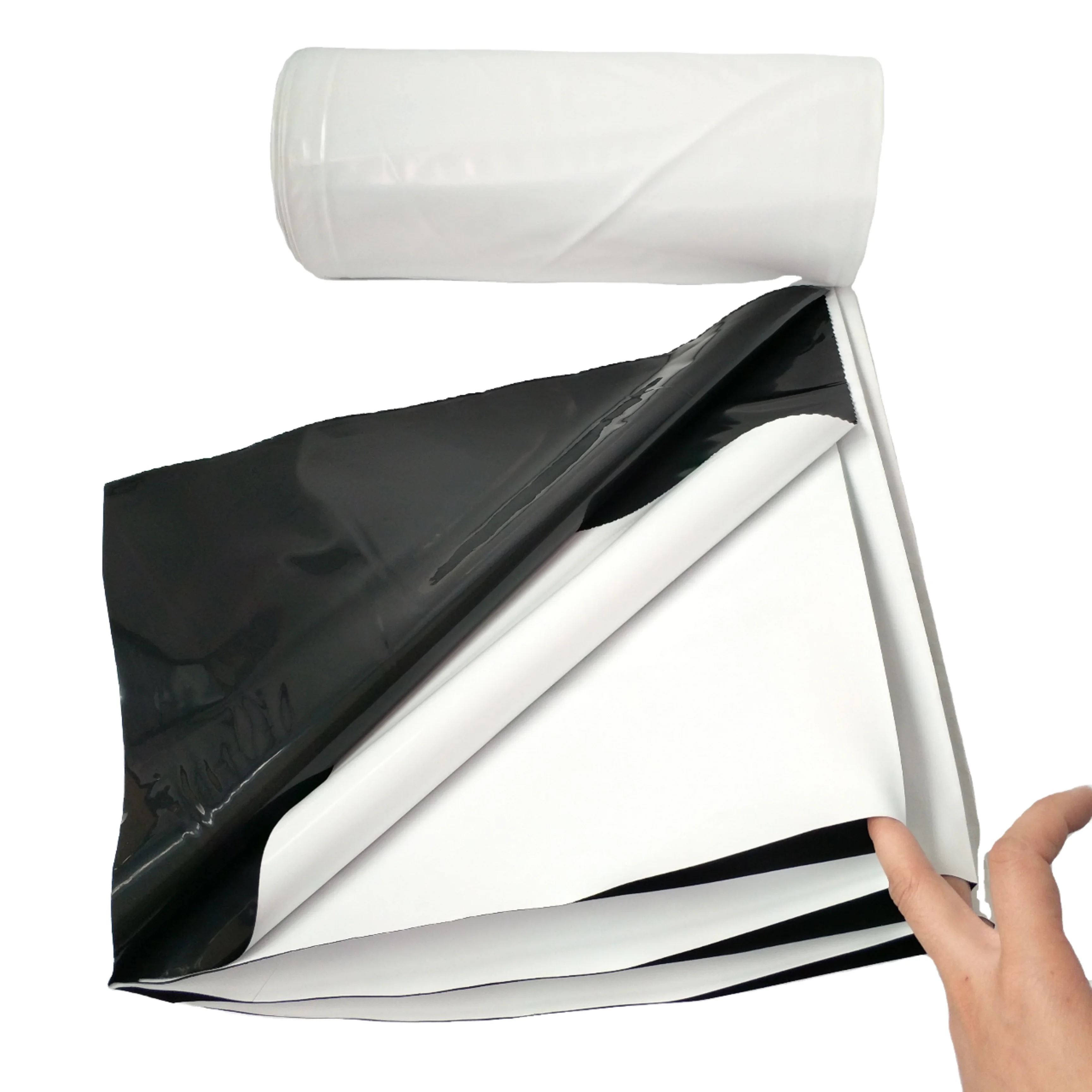 2025Coperchio per diserbo per serra Pellicola per mulch in plastica nera/bianca/pellicola per saggiatura