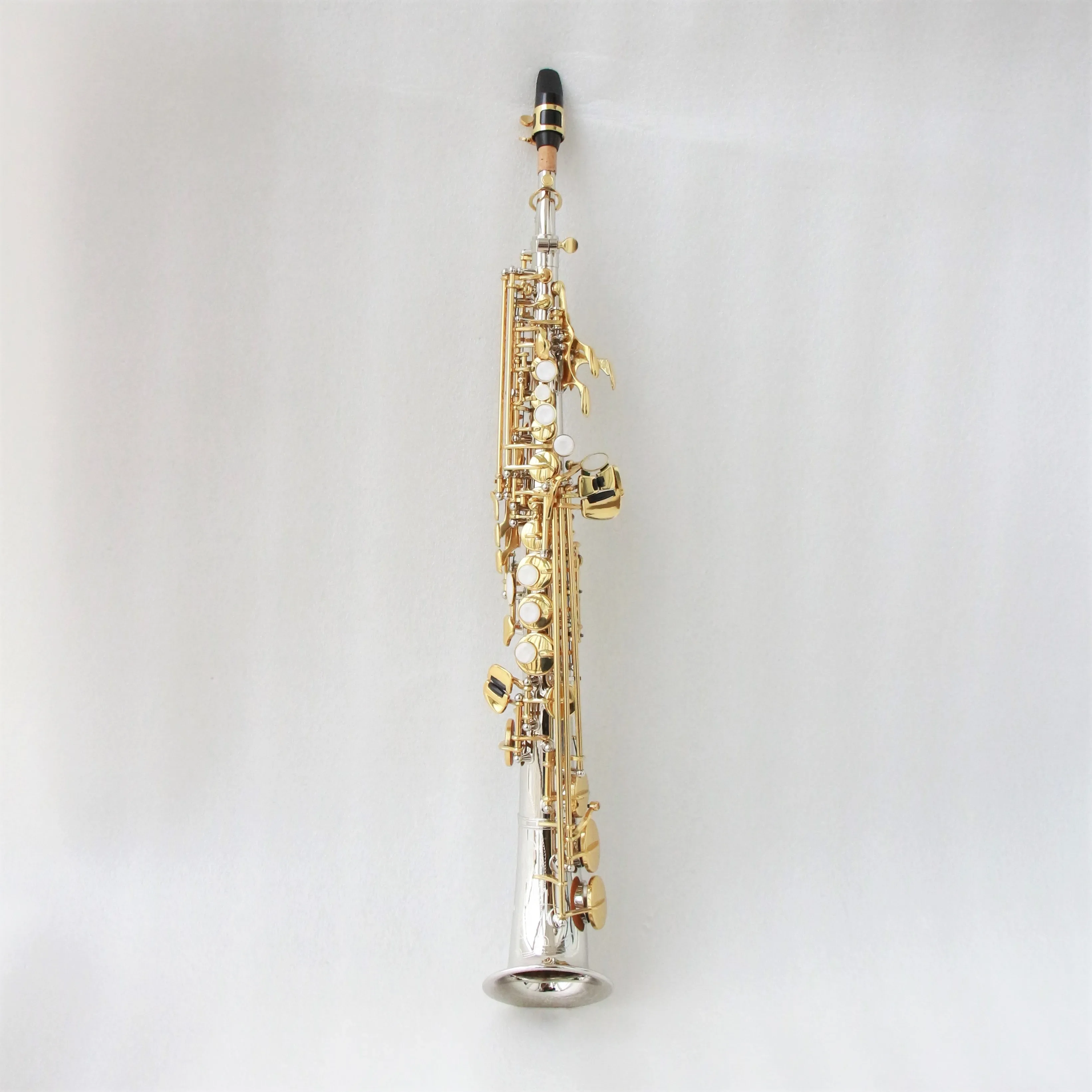 Nickel Plated Sopran Saxophone Special Shape New Arrival Saxophone Professional Sopran Saxophone