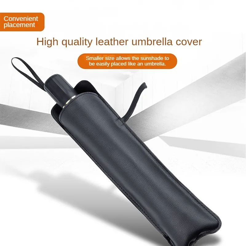 LEIBOO-Parasol para coche, sombrilla protectora para el sol, accesorios de protección del parabrisas Interior, sombreado automático, Verano