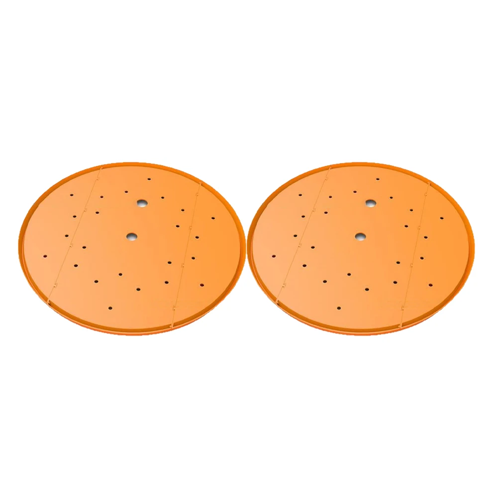 

2 шт. пластиковый цветочный горшок, набор дренажных отверстий, легкий инструмент диаметром 25 см для оптимального дренажа воды и поддержки растений