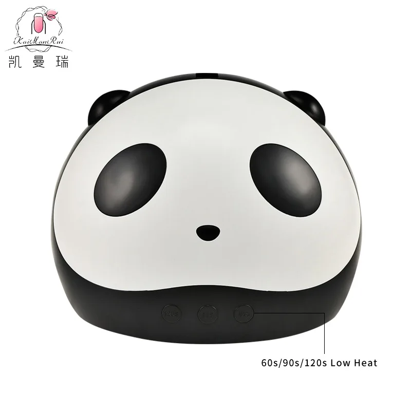 عبر الحدود الباندا مانيكير ضوء 36 واط المزدوج مصدر الضوء آلة العلاج بالضوء الإبداعية مسمار الخبز ضوء uvled مانيكير علاج لي