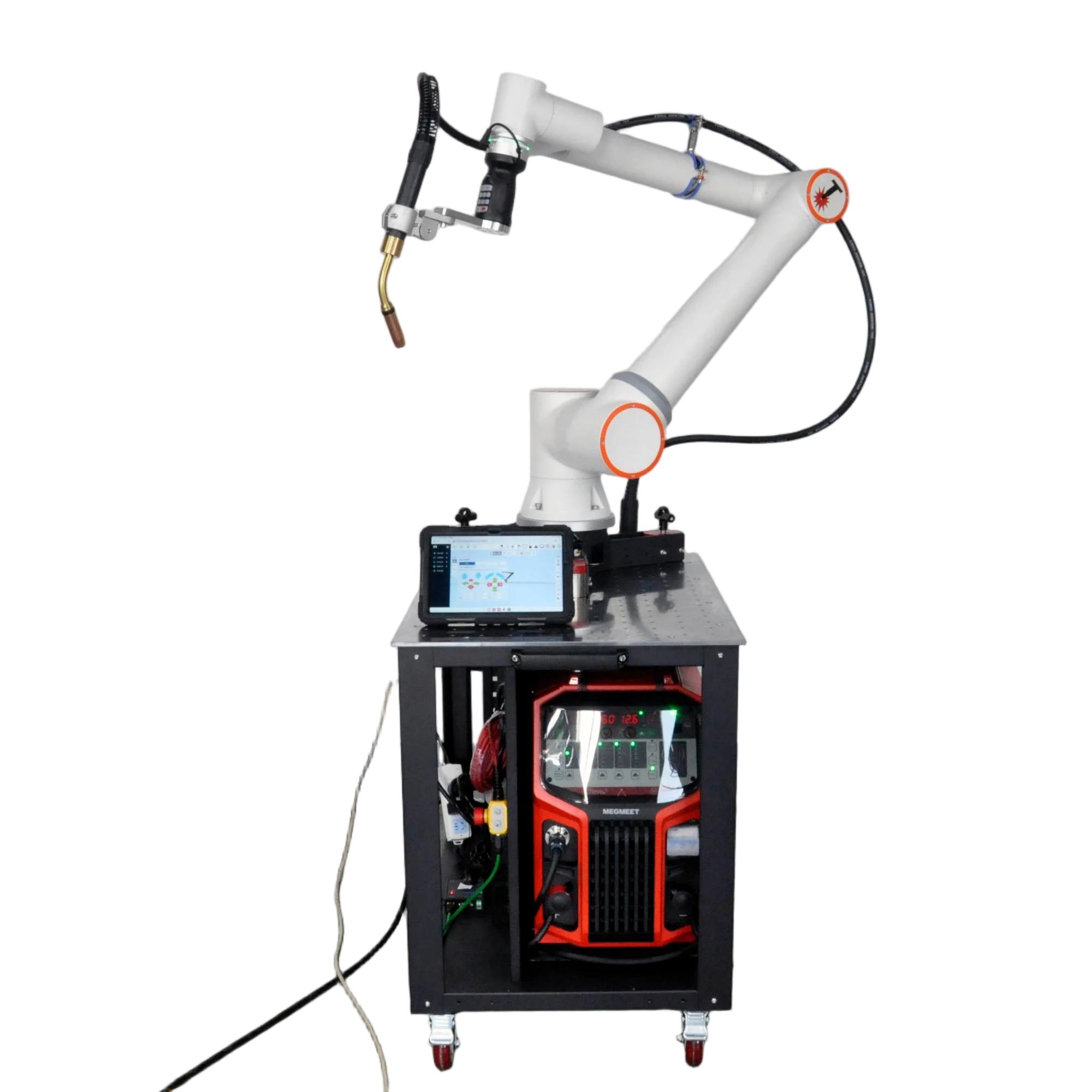 COBOT10 ARM MIG-500A Robotic MIG Welding Kit Cobot Arm Magnetic Base Smart Handle Mig Welder Control Programming Panel