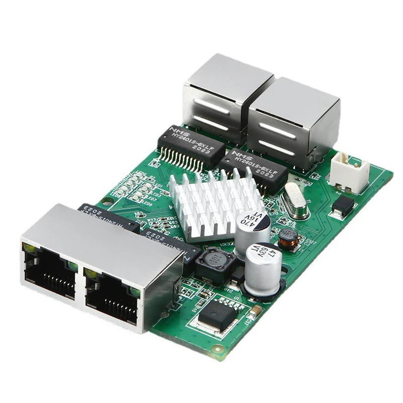 

Industrial-grade 4-port (2+2) Gigabit Embedded POE Switch Module, Horizontal Rack Mount