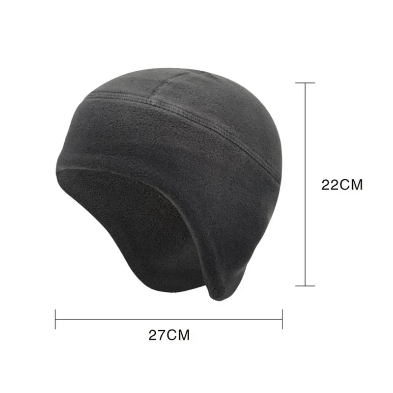 Winter Hat Thermal Running Sports Hats Soft Stretch Fitness Warm Ear Cover Snowboard Hiking Cycling Ski Windproof Cap Men Women