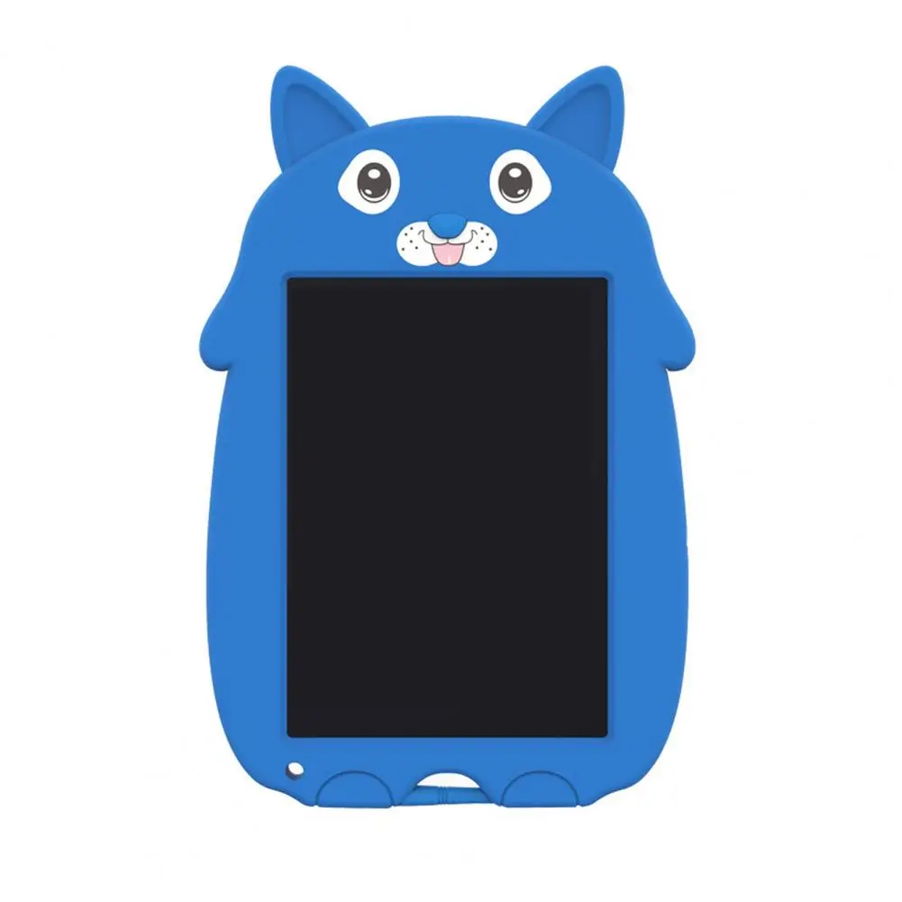 9-inch Professional Handwriting Pad Lightweight Cartoon Dog Shape Lock Button Graphic Drawing Tablet Painting