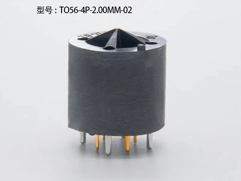 Laser Diode Test Socket, Laser Tube LD Test Socket TO56-4P-2.00MM-02, 4-pin 4-pin