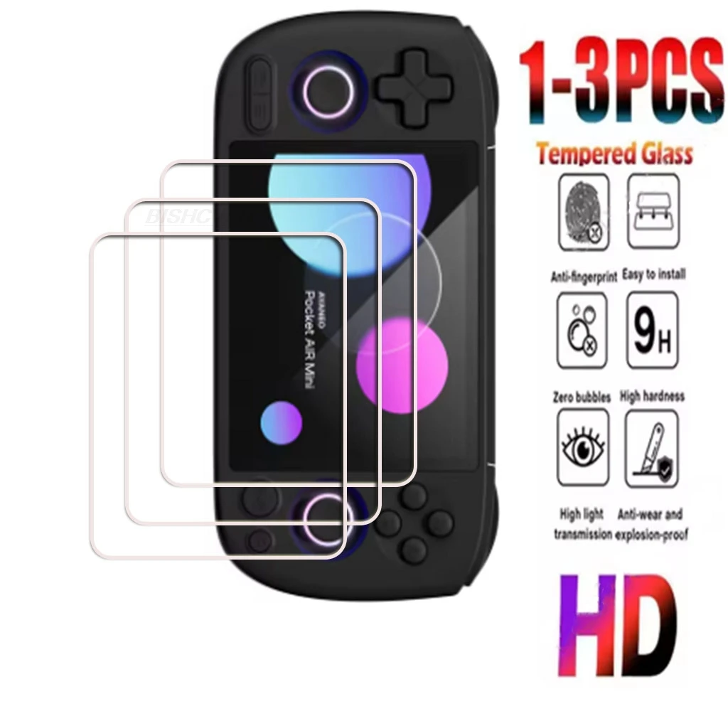 1-3 шт. защитная пленка из закаленного стекла 9H HD для AYANEO Pocket AIR Mini 4,2 дюйма, защитная пленка для экрана портативной игровой консоли Pocket AIR Mini
