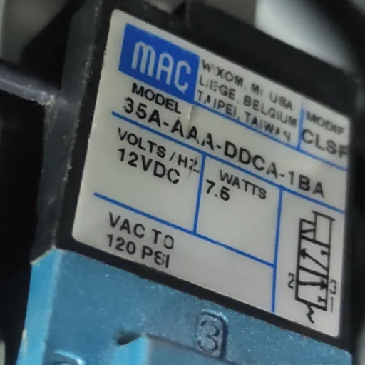 MAC Solenoid Valve 35A-AAA-DDCA-1BA, Original Imported Genuine Product, Free Shipping, Negotiated Price Order CLSF