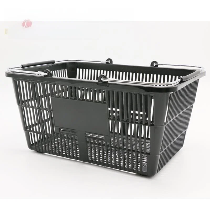 

Thiened Large Plastic op Basket Handheld Convenience Store Basket Rectangular KTV Wine Basket cery Storage Organizer