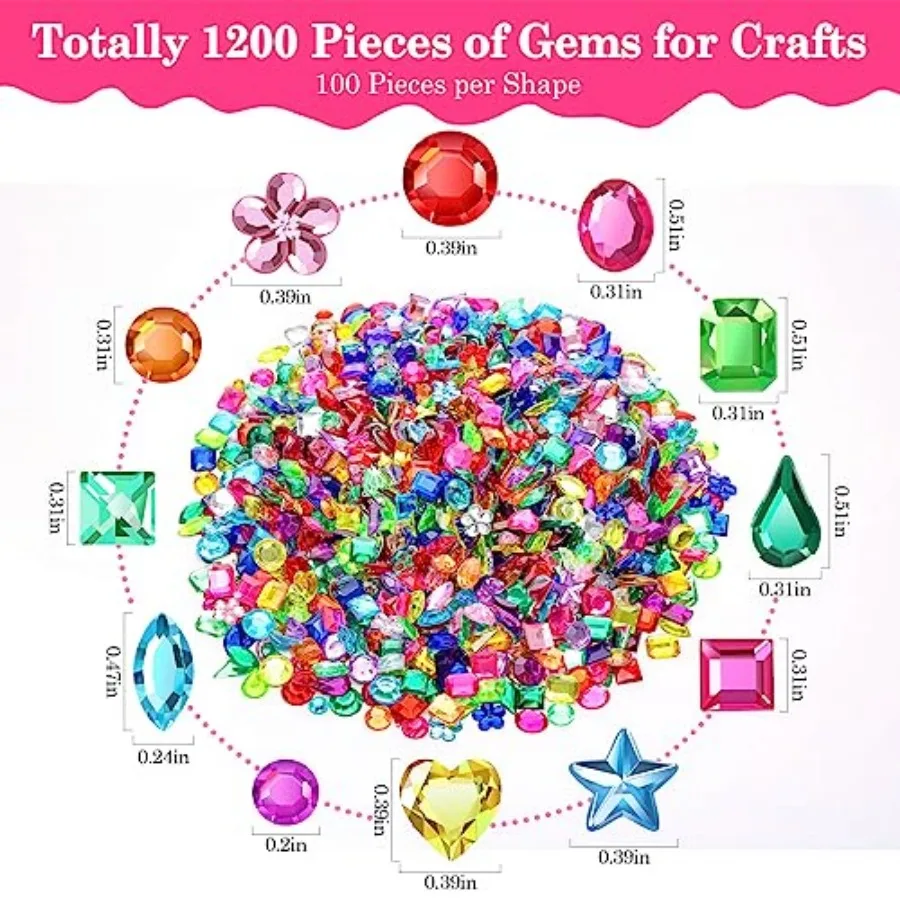200Pcs Craft Gems with 2Pcs B7 - огляд і ціна Embellishment Glue Craft