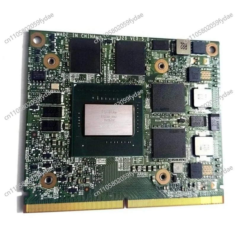 Carte graphique MXM M2200 N17P Q3 A1 4 Go GDDR5 pour ordinateur portable Precision M7520 17 R4