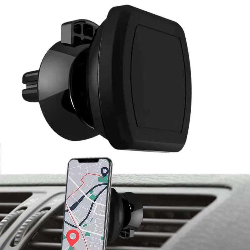 

Magnetic Phone Holder Magnetic Car Phone Holder Folding Magnet Cell Stand In Car GPS Support Air Vent Magnetic Car Phone Holder