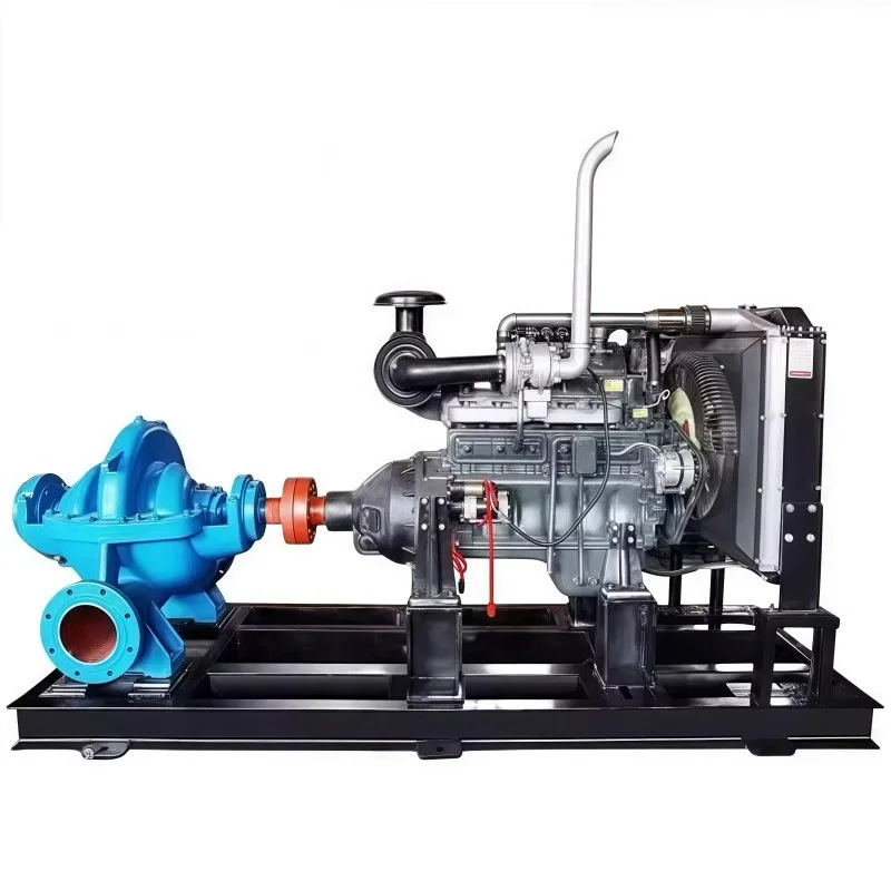 S, Sh Type High-Head Horizontal Centrifugal Double-Suction Split-Case  Engine Water Pump