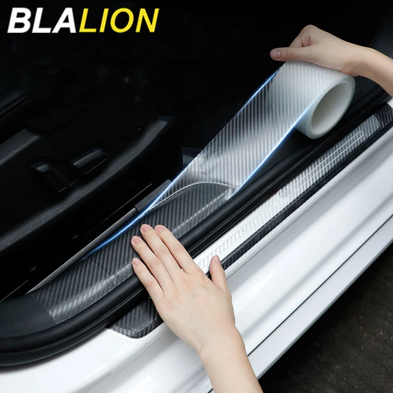 BLALION Car Door Protector Stickers Anti Scratch Transparent Vinyl Wrap Film Tape Auto Trunk Sill Scuff Protector Film Door Edge