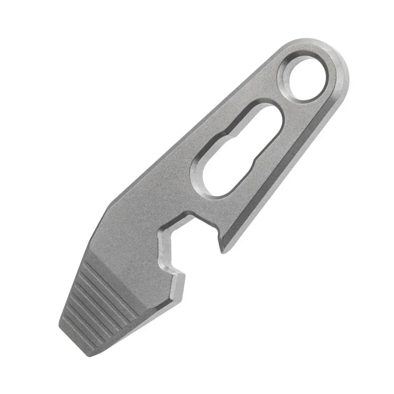 

Titanium Alloy Mini Tool Multifunction Bottle Opener Crowbar with Keychain New Outdoor Camping Products EDC Matériel De Camping