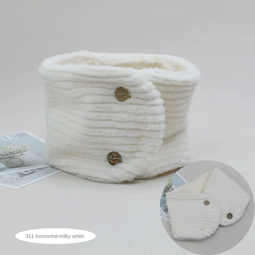 Schal für Männer und Frauen, thermischer Halswärmer, winddicht, modische Winterschals, verdickter Schal, Unisex