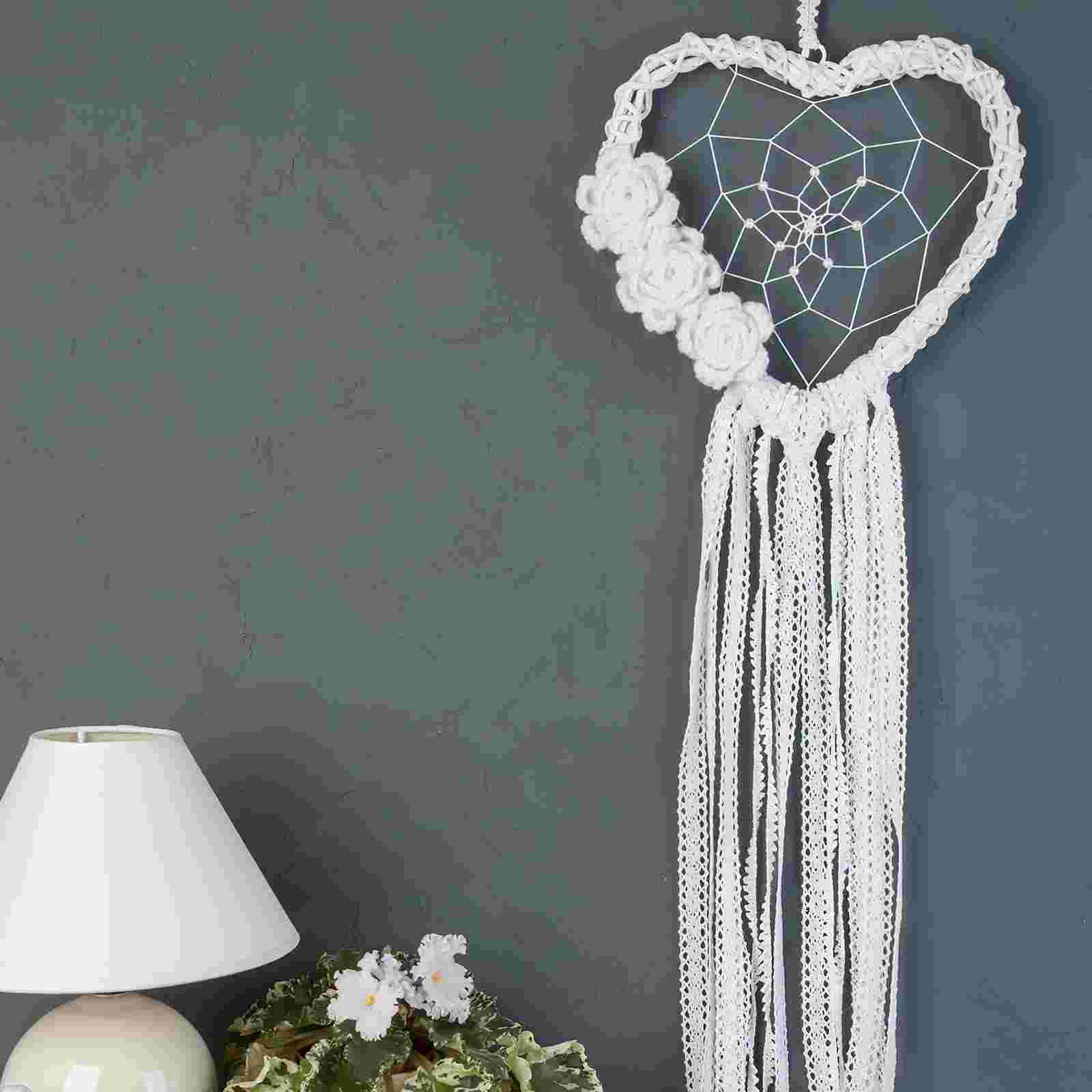 

9PCS Simple Dreamcatcher Loving Heart Shape Iron Ring Handmade DIY Accessory for Woman Girl (8cm, 10cm, 12cm, Each 3PCS)