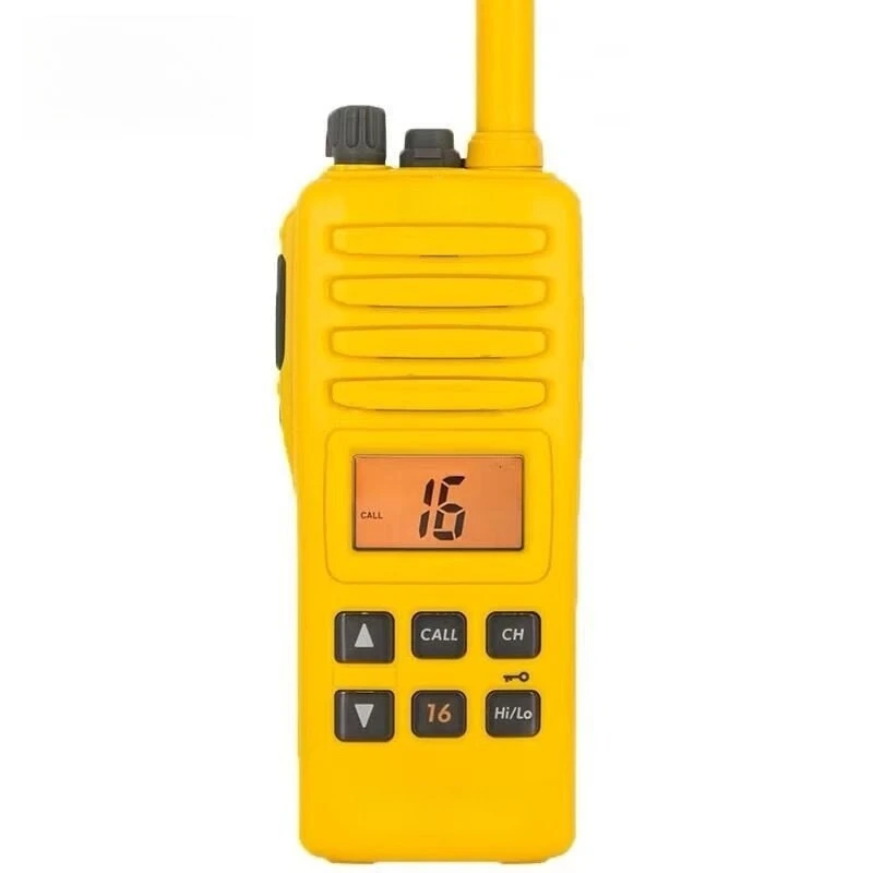 Handheld Marine VHF Radio 1600E Lifeboat Transceiver GMDSS Two-Way Maritime Communication Device