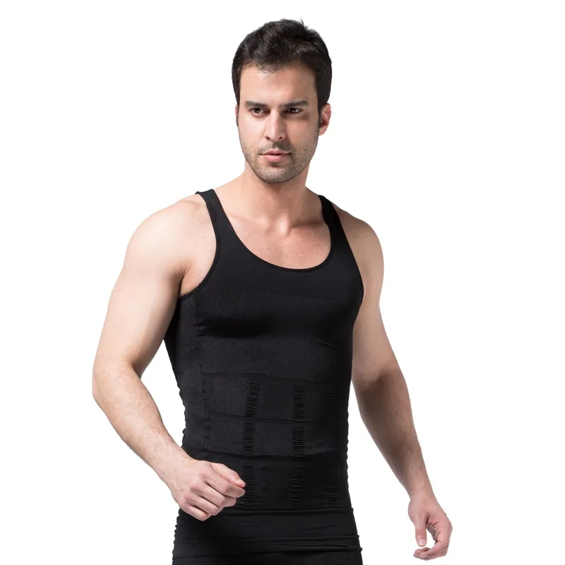 Men Slimming Underwear Body Shaper Waist Cincher Corset Men Shaper Vest Body Slimming Tummy Belly Waist Slim Body Shapewear