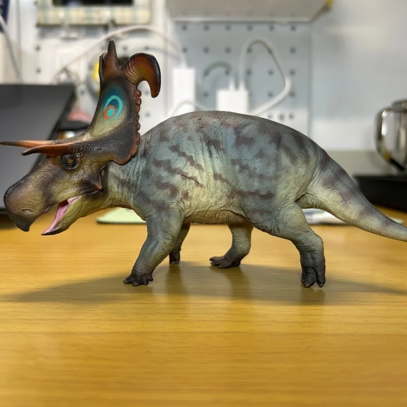 لوكي سيراتوبسيان ديناصور الملك رفيق النمو نموذج 86 لعبة يدوية الصنع سطح المكتب زخرفة جمع هدية عيد مفاجأة