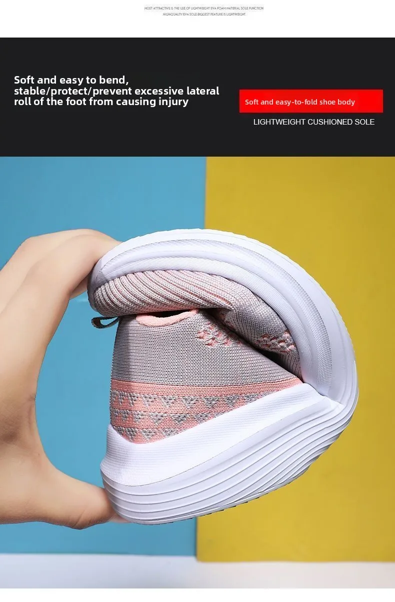 Damen-Sneaker zum Laufen, atmungsaktiv, mit Schnürung und Mesh-Material, rutschfest, leicht, bequem, ideal für sportliche Aktivitäten, zum Spazierengehen und für den Alltag. – Detail 4