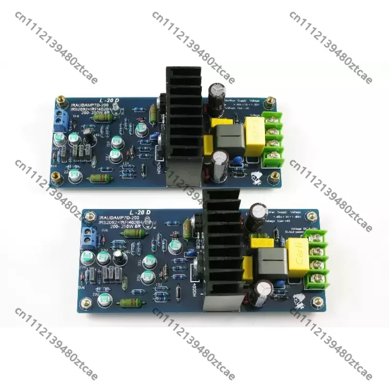 Dual Channel High Output Digital Audio Amplifier Module Completed Circuit Board Stereo Sound DIY Replacement Parts