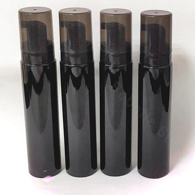 10/20pcs 100mL black bubble bottle lash shampoo bottle plastic for tooth cleaning,eyelash cleaning foam pump bottle