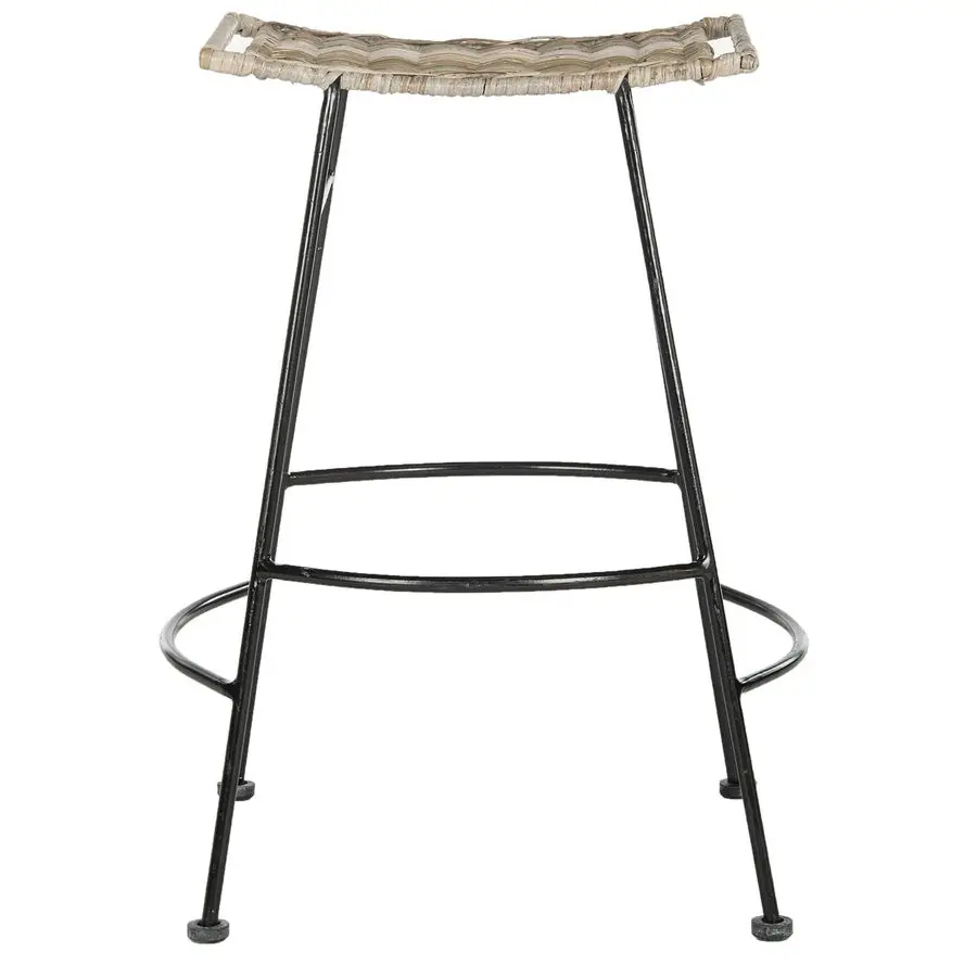 Home Collection Sgabello da bancone Atara, grigio