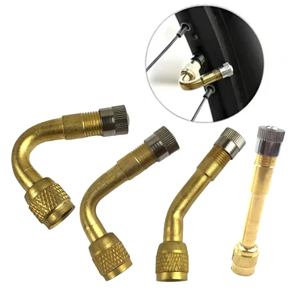 صمامات إطارات السيارة أنبوب تمديد نفخ 45/90/135/180 موصل عالمي للدراجات النارية صمام الدراجة درجة الإطارات محول الوصول K2B3