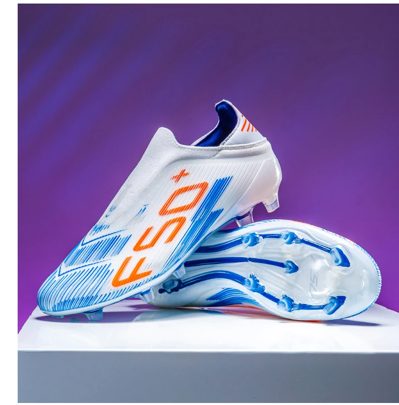 Neue Herren-Fußballschuhe für Hallen, Rasen und Futsal, Ultraleichte Sport-Profi-Fußballschuhe, Bequeme Erwachsenen-Rutschfeste Schuhe – Detail 5