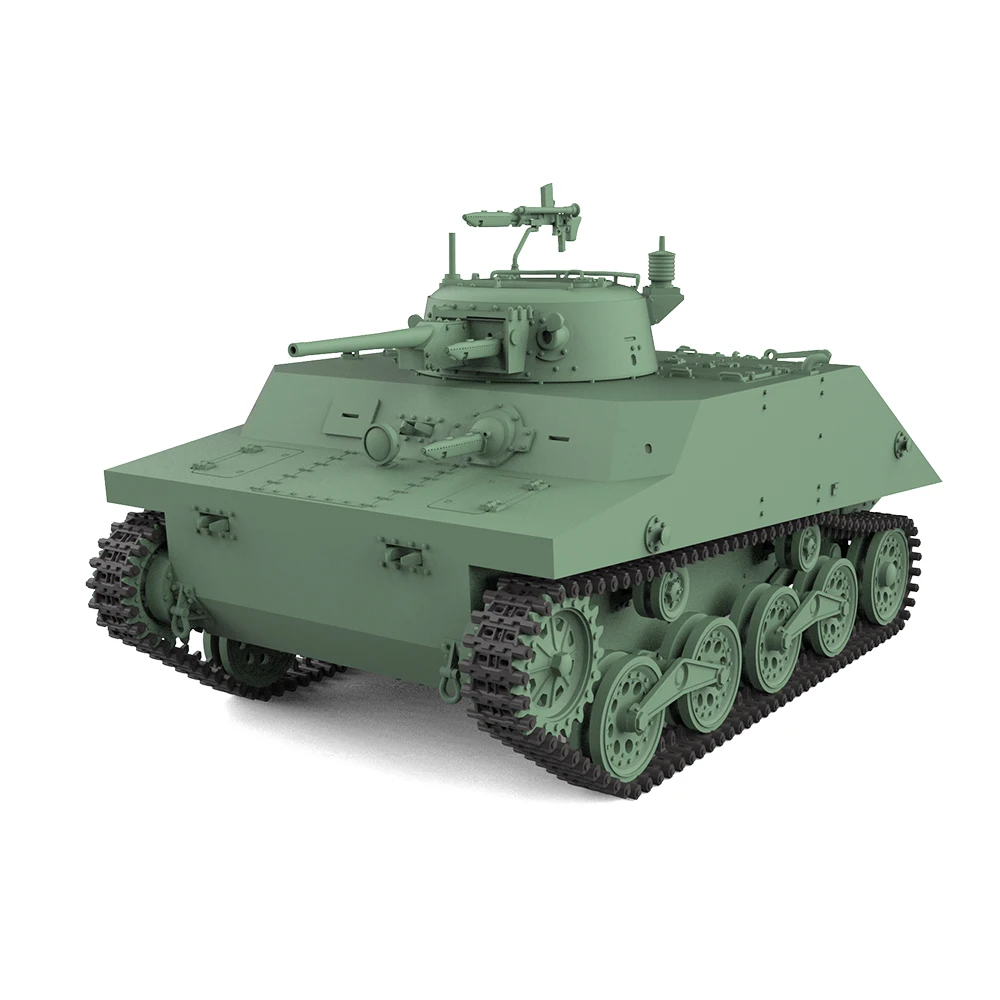 SSMODEL SS35828 1/35  Military Model Kit Japan Type 2 Ka-Mi Amphibious Tank Miniature Static Model