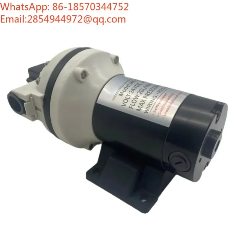 2027    HV-20B Electric Self-priming Booster Diaphragm Pump, High-pressure DC Corrosion-resistant Liquid Delivery Pump