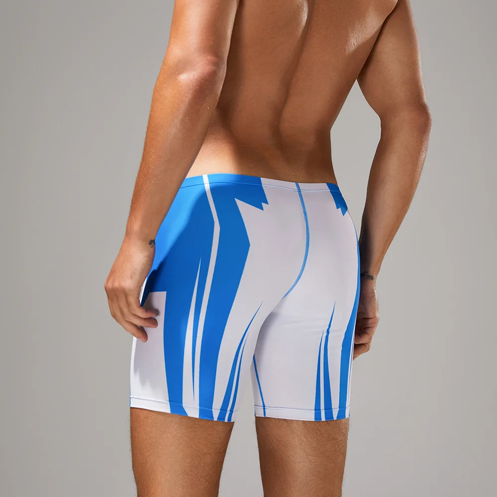2025 صيف جديد شورت سباحة رجالي شاطئ البحر سراويل للسباحة ربيع حار الرجال الملاكم الكبير سراويل للسباحة 250803 #5