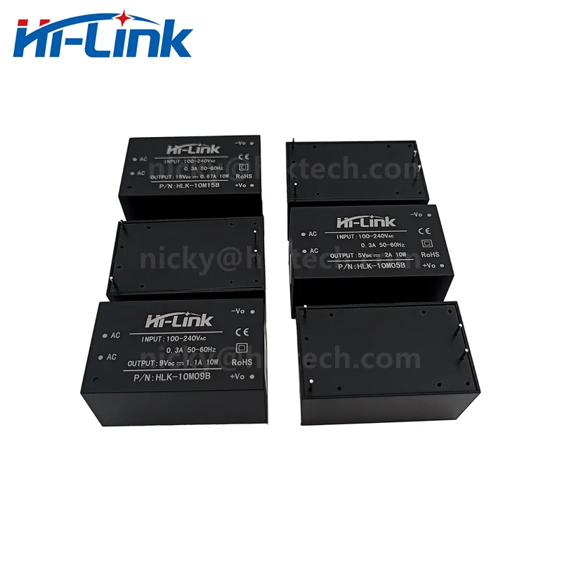 Free Ship Hi-Link ROHS Low price 110V 220V to 3V 5V 9V 12V 15V 24V AC/DC Step Down Isolated Power Supply Module 10M05B 10M12B