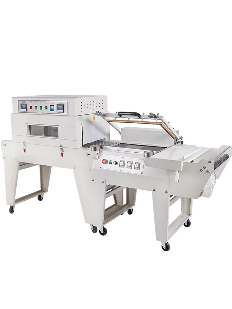 4030 manual sealing and cutting machine + BS4020 high table heat shrinkage machine packaging plastic heat shrinkage automatic