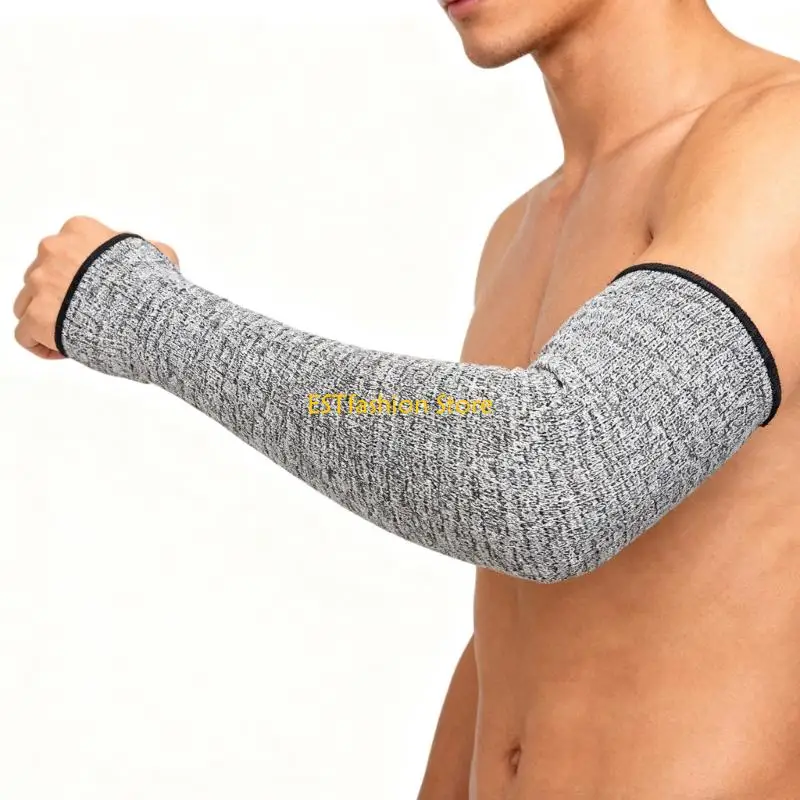 Y5GC AntiCut Arm Guards Safety HPPE Flexible Straight Tube Arm Sleeves Protector For Construction Kitchen Garden Use