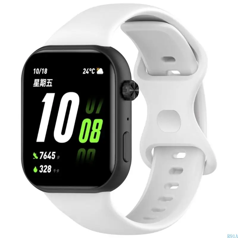 R91A Banda suave Belin pulsera unisex para Rossini 2i Correas resistentes agua Pulseras Fitness y Casual Uso fácil