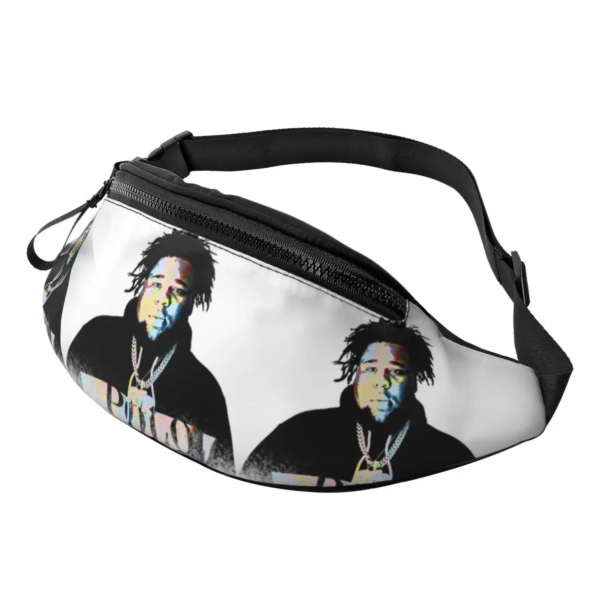 

Rod Wave Waist Bag for Women Men Crossbody Fanny Pack Running Phone Money Pouch