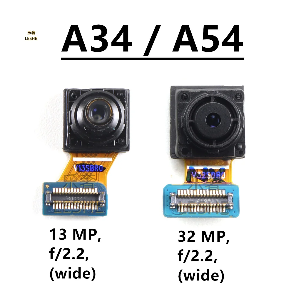 For Samsung Galaxy A54 A34 A346 A546 5G Selfie Facing Front Camera Flex Cable Repair Parts