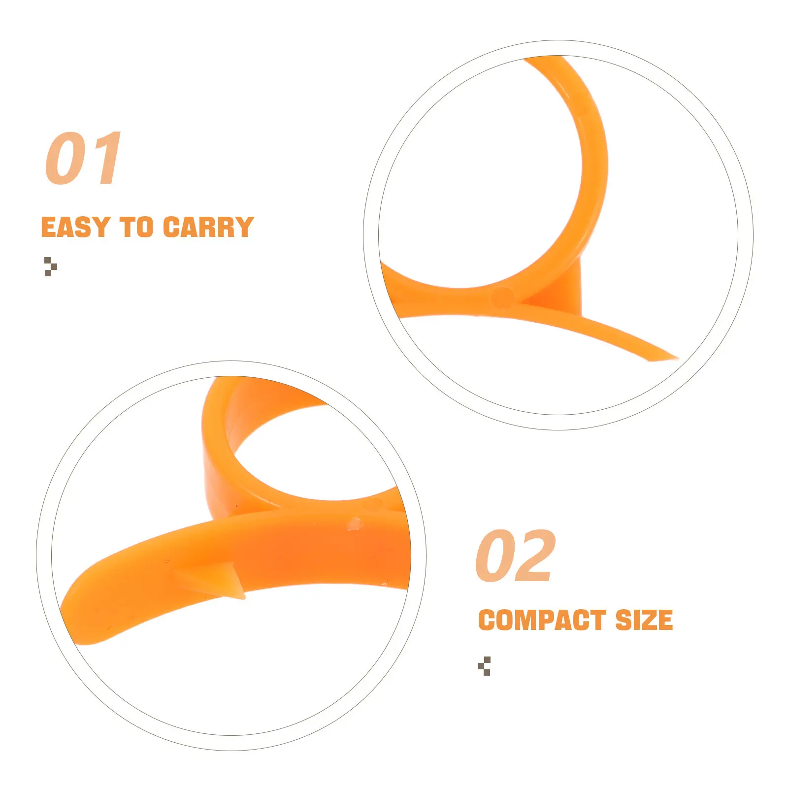 16Pcs Plastic Orange Peeler Multifunctional Easy Citrus Peeling Tool for Pomegranates Lemons Kitchen Gadget Orange Cutter