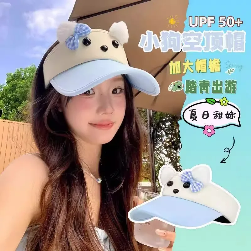 

Sanrio hellokitty Бейсболка Бейсболка для девочек Мультфильм Подарок Чистый хлопок Корейская версия Защита от солнца Kawaii Show маленькое лицо