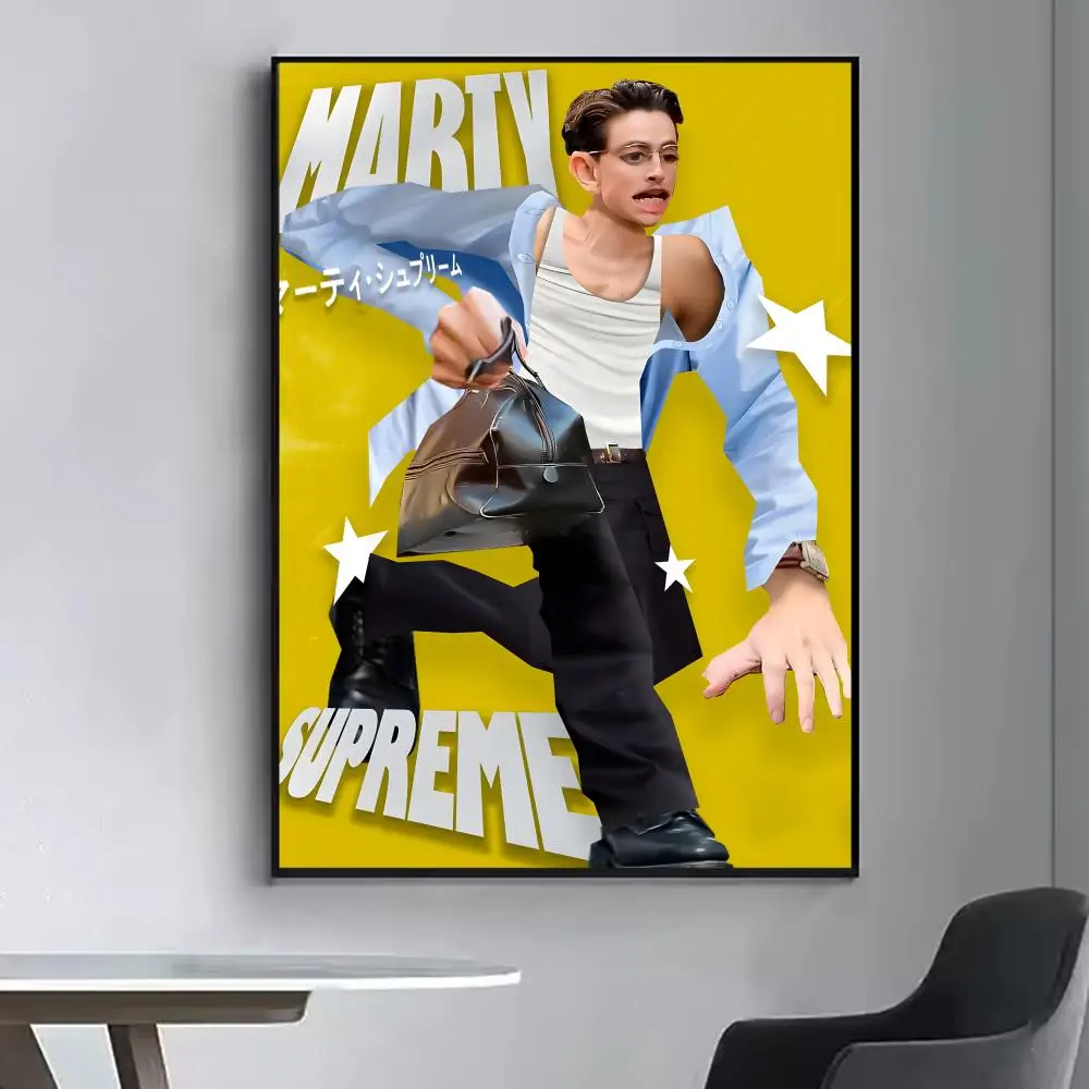 Music M-Marty Supreme Poster Framed Canvas Wall Art Print for