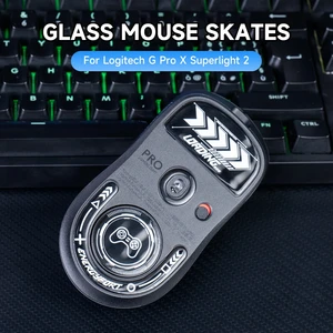 Gaming -Maus, Ultra -Strong, einwandfreies Glas, superschnell, glatt, langlebig für Logitech G Pro, X, Superlight 2 8 Hauptverkaufsfußglas Table - №2