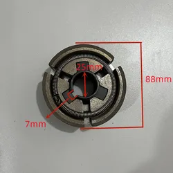 Clutch fits For GX390 GX420 GX450 GX460 188F 190F 192F Engine with 25mm shaft output used for water pump/cutter