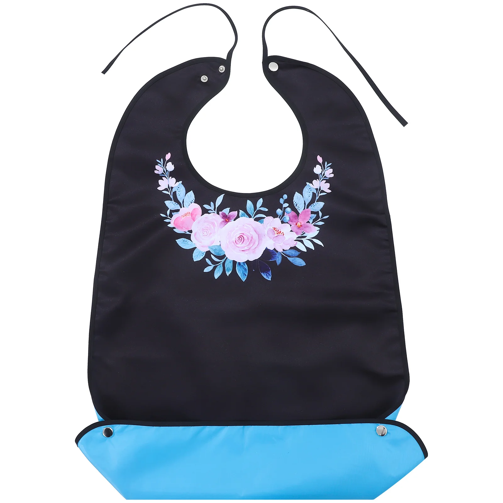

Leak-proof Bib Elderly Cloth Bibs for Adult Diners The Adults Reusable Protector