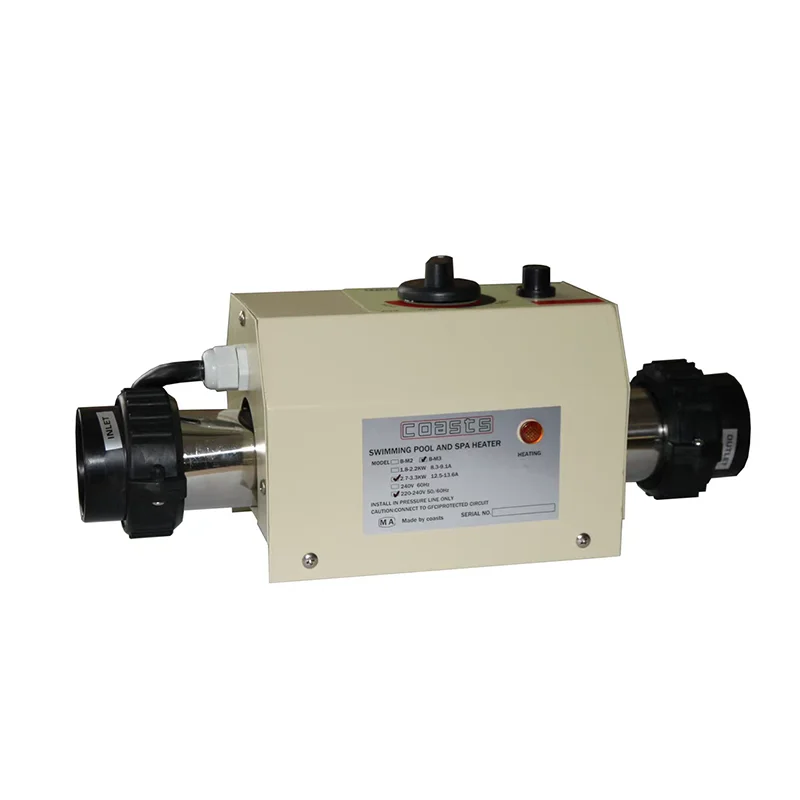 3KW Electric Pool Heater Winter Swimming Pool SPA Hot Tub Bath Water Heater Thermostat Heating for Hot Bath Outdoor SPA