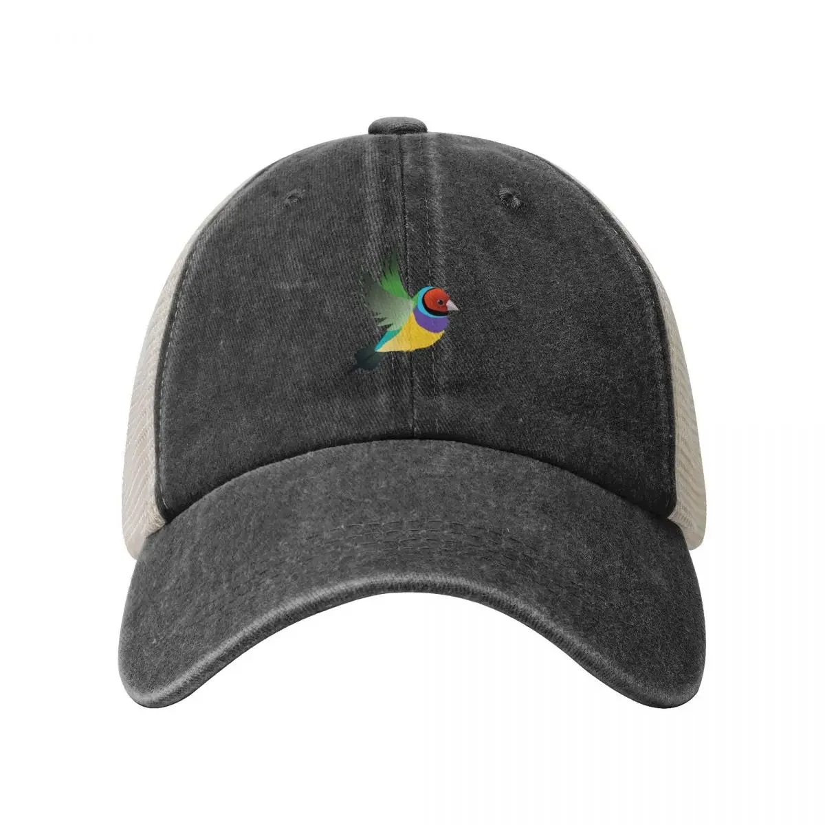 Flying gouldian finch Baseball Cap Snapback Cap Hat Baseball Cap Big Size Hat beach hat Golf Women Men's