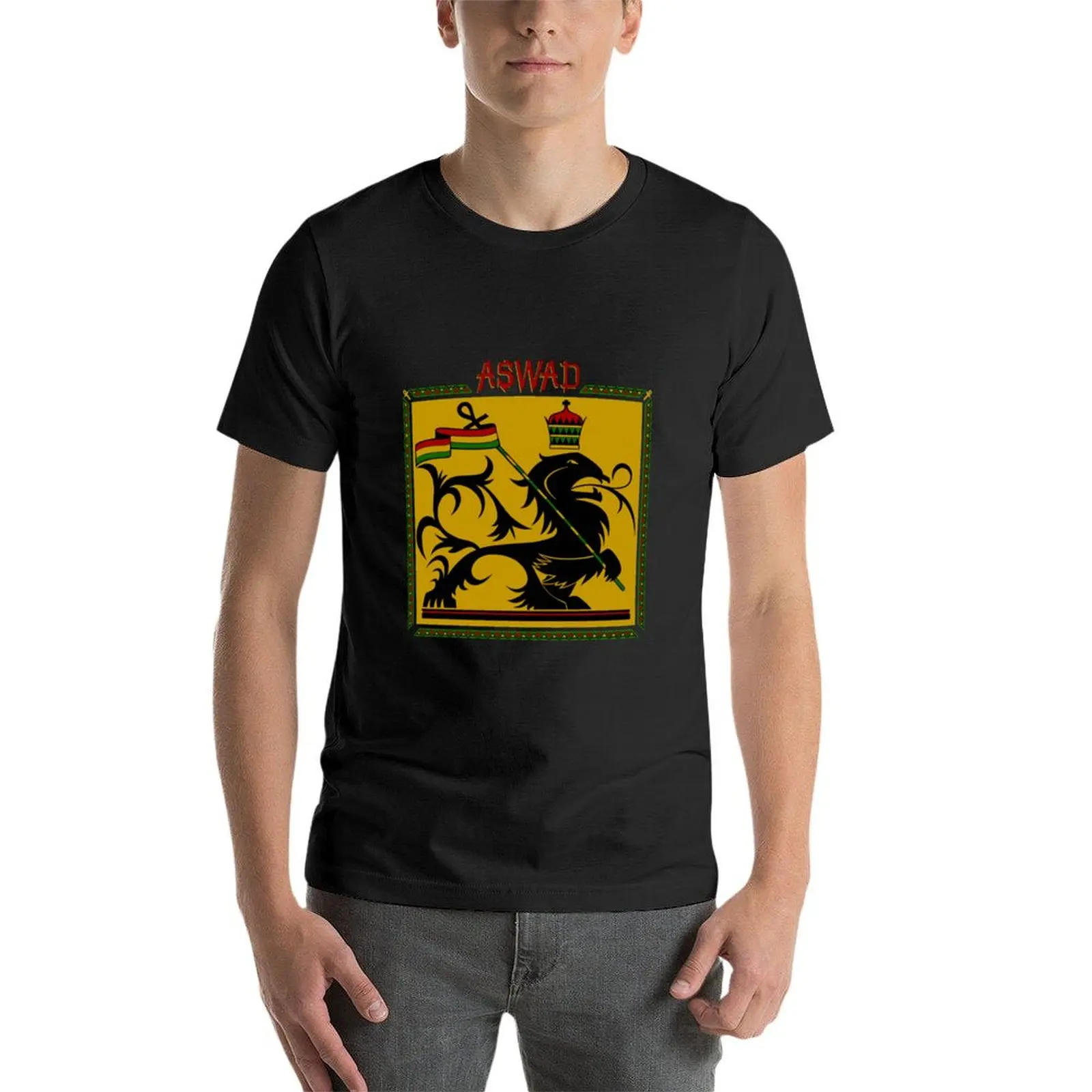 Aswad Reggae T-Shirt plus size tops sweat mens graphic t-shirts pack